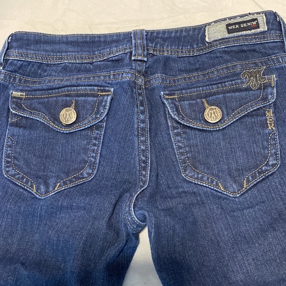 MEK Denim Jeans High Quality,Made in the USA / Size 27/34 - Picture 2 of 10